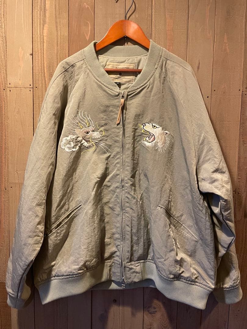 ナイロン スカジャン（虎×龍）