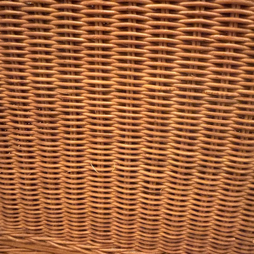 特大収納カゴ 蓋付きレトロ 古道具