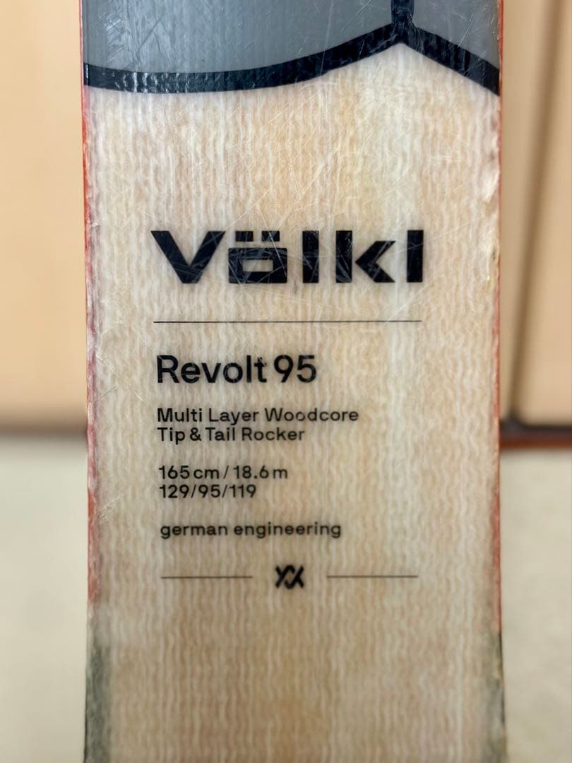 Völkl Revolt 95 165cm スキー