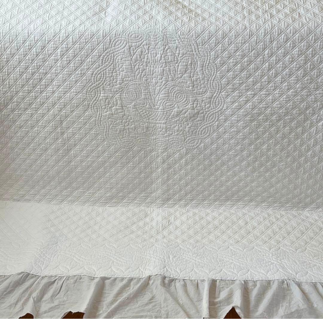 ラルフローレン　ベッドスプレッド　 キルト　希少