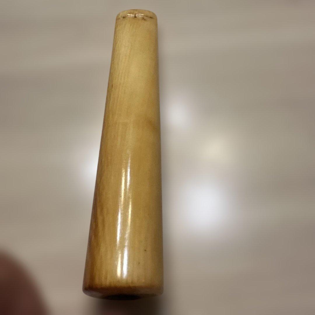 ぞうげ風　時代物　煙管 パイプ　大型　天然素材　喫煙具　昭和レトロ