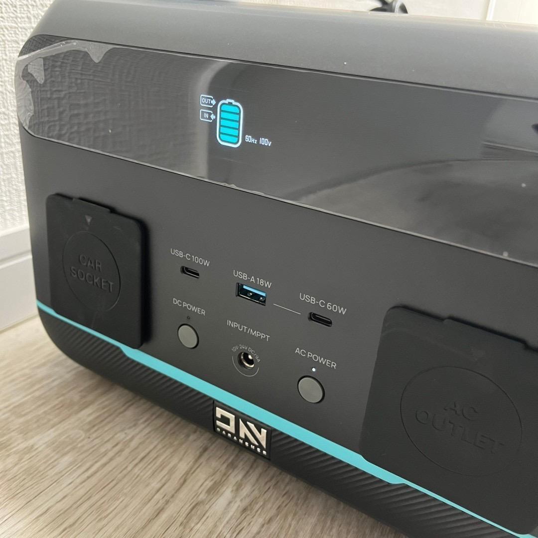 ポータブル電源 アウトドア キャンプ 非常時 299wh/600W 災害対策