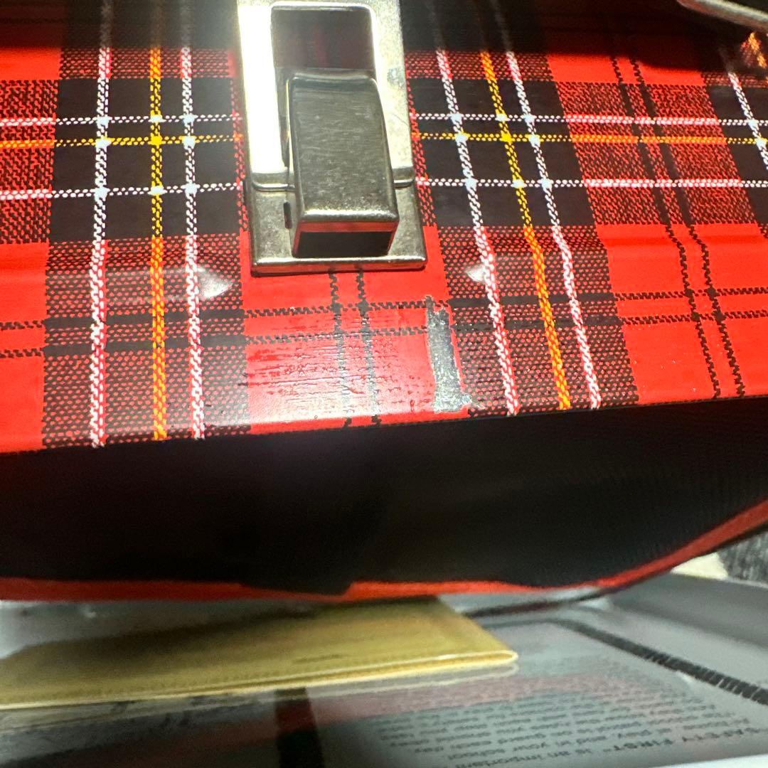 新品未使用　Aladdin×PEANUTSタータンチェックランチボックスセット