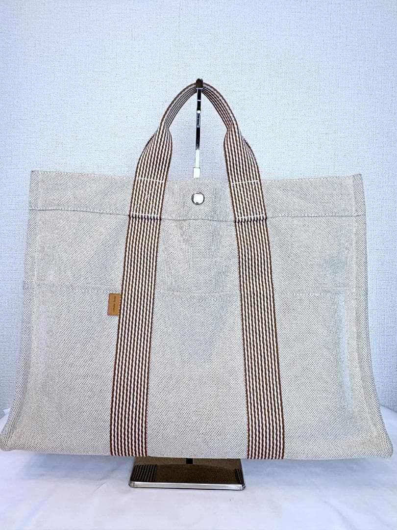 【Hermes/エルメス】フルートゥ MM トート キャンバス