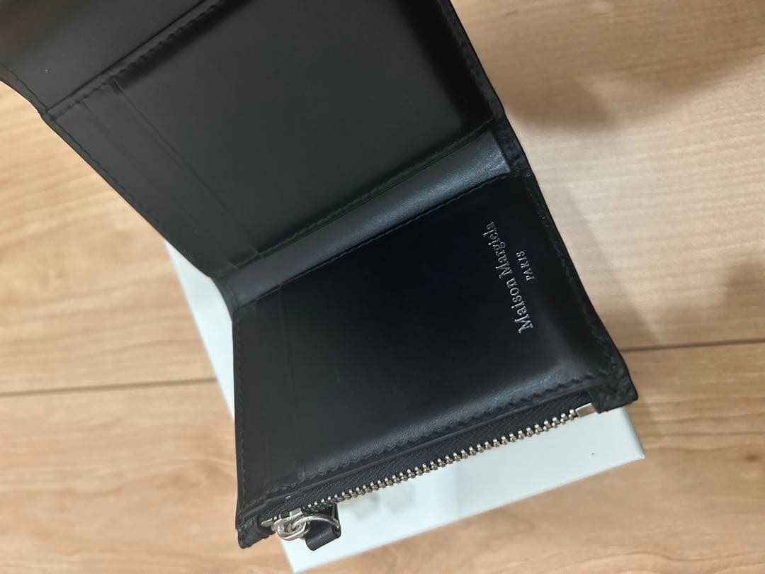 Maison Margiela 三つ折り財布 黒