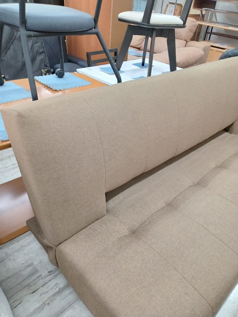 値下げ中⤵️福岡・北九州市限定 セミダブルソファベッド 2way リクライニング