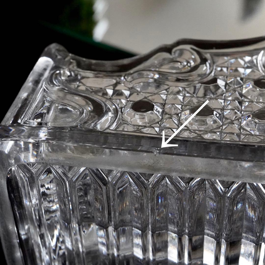 極希少オールドバカラ ディアマン・ピエーリー クリスタル ブックスタンド/ラック