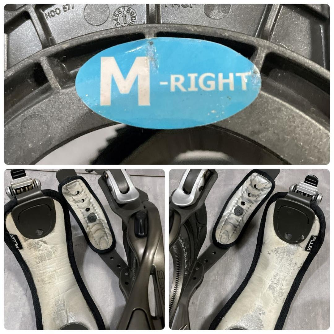 OGASAKA CT 154cm スノボ FLUXバイン 2点セット オガサカ