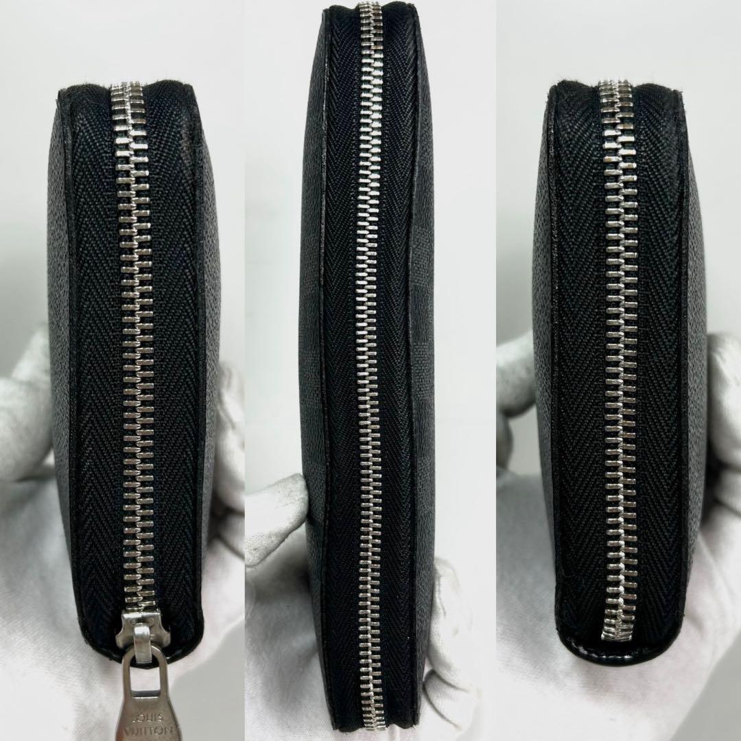 【良品】✅メンテ済み　ルイヴィトン　ダミエ　ジッピー　オーガナイザー　長財布