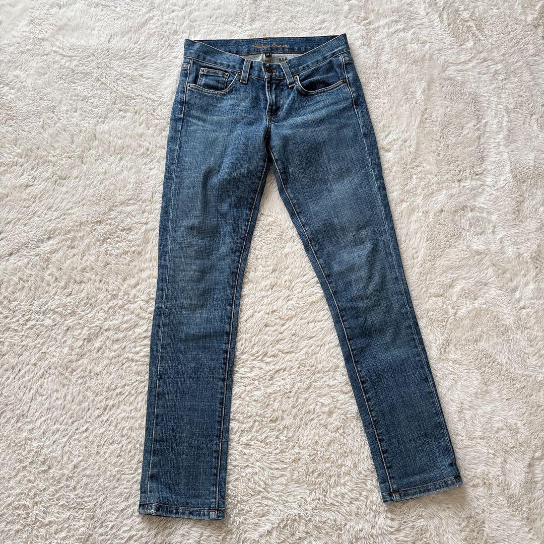 希少 ラルフローレン ブラックレーベル 25インチ ポニー ライトブルー デニム