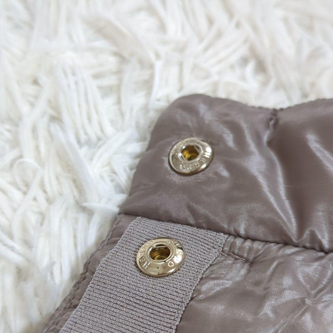 美品 HERNO 40 ICONICO エミリア ケープ ダウンベスト 半袖