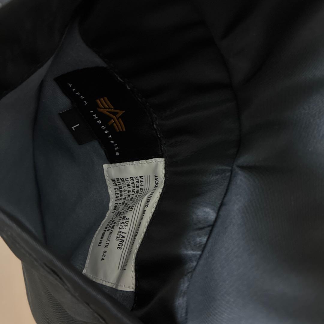 マッソメン専用　28日19時までALPHA MA-1フライトジャケット ブラック