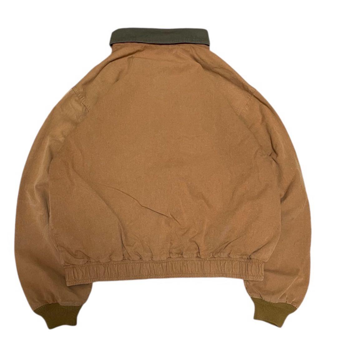 ヴィンテージL.L.Beanダック地スイングトップジャケット短丈USAタグ90s