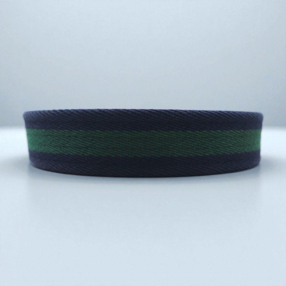 Polo Ralph Lauren ウェブベルト ネイビー コットン キャンバス