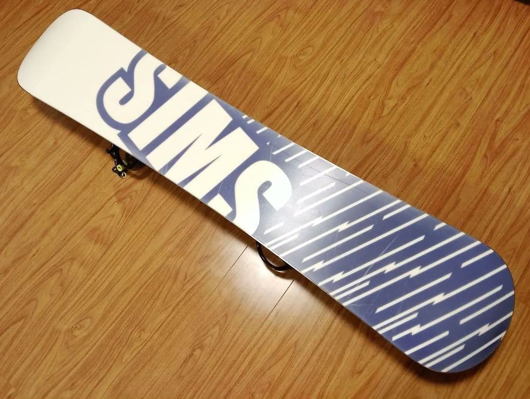 ★使用2回！SIMS スノーボードセット 151 ダブルBOAブーツ 26cm★