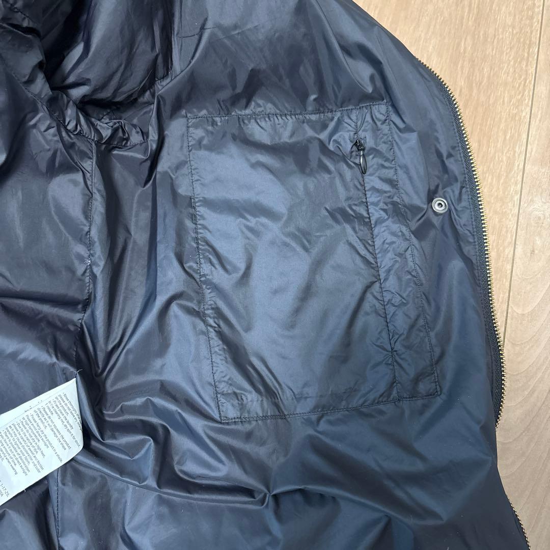 TAION UNFILO コラボ ブラック キルティングダウンジャケット L