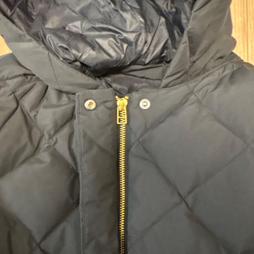 TAION UNFILO コラボ ブラック キルティングダウンジャケット L