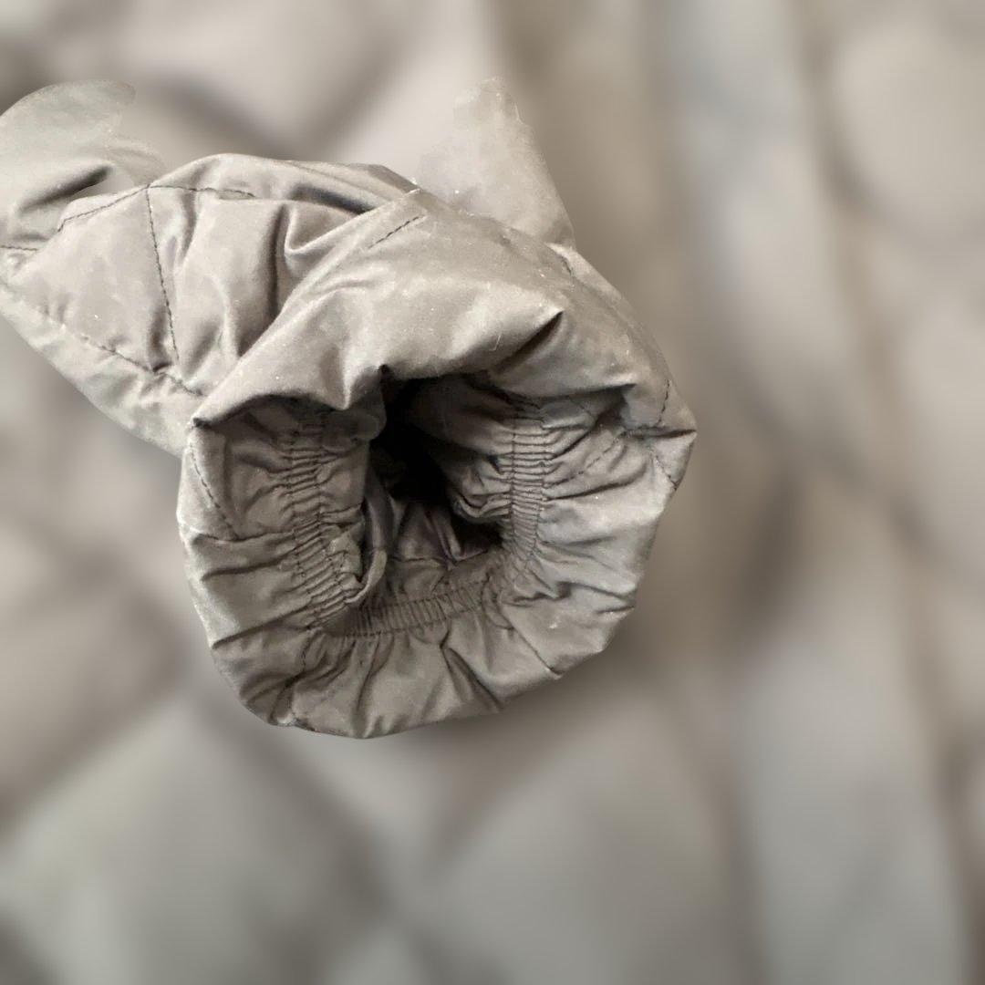 TAION UNFILO コラボ ブラック キルティングダウンジャケット L