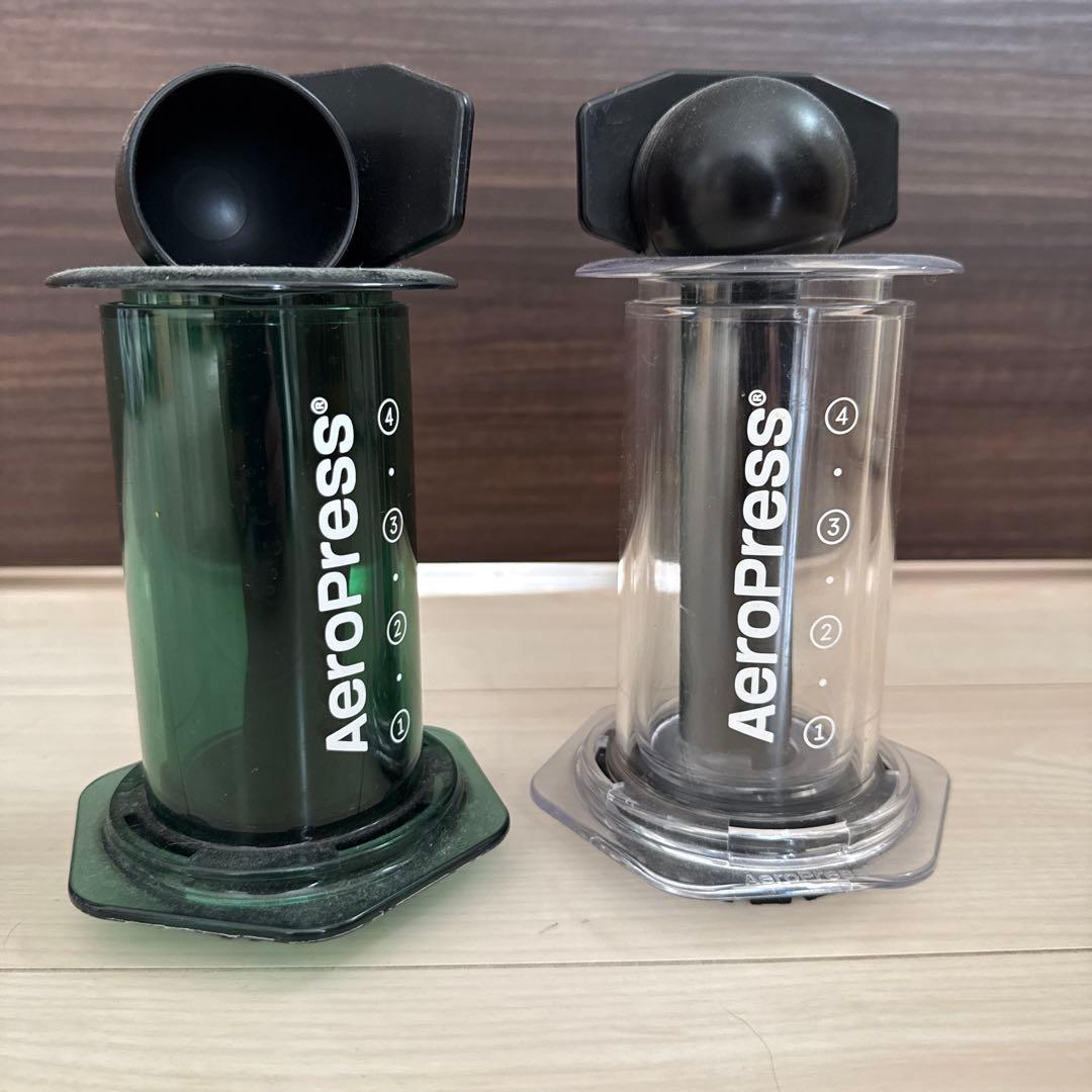 Aeropress コーヒーメーカー 2色セット