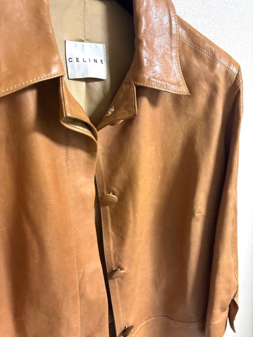 CELCNE セリーヌ　レザー ジャケット
