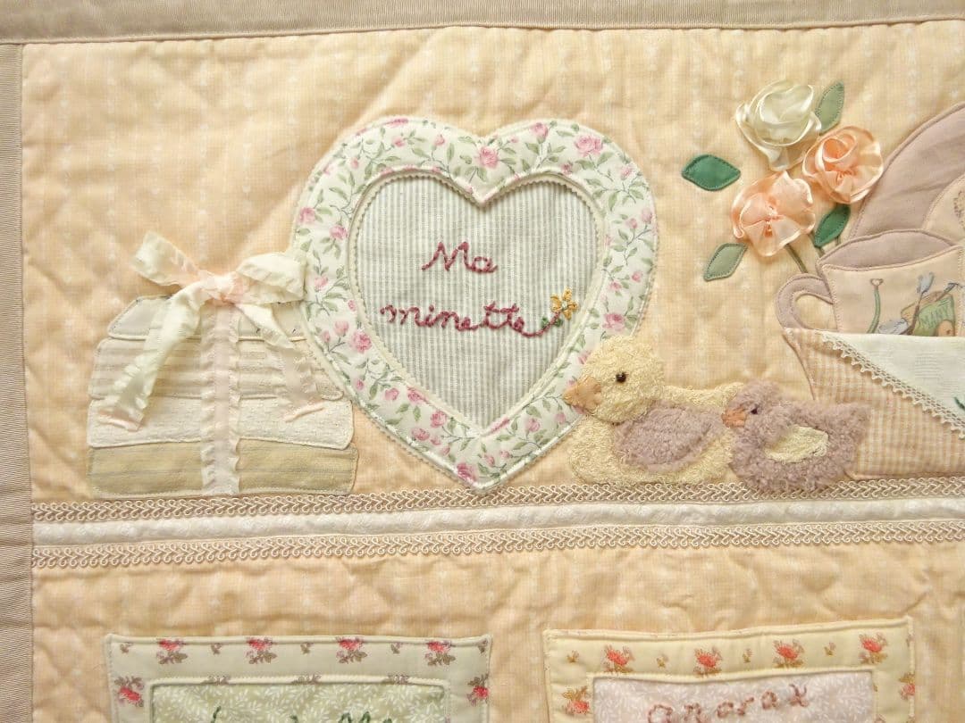 マニー　マミネット　コラージュ　ウォールポケット　マニーローズ　イマン