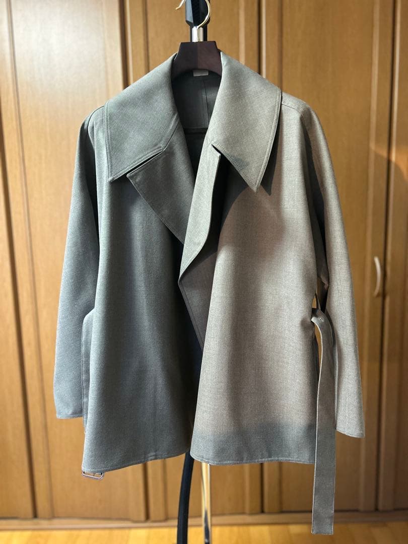 【レショップ別注】ウールラップコート