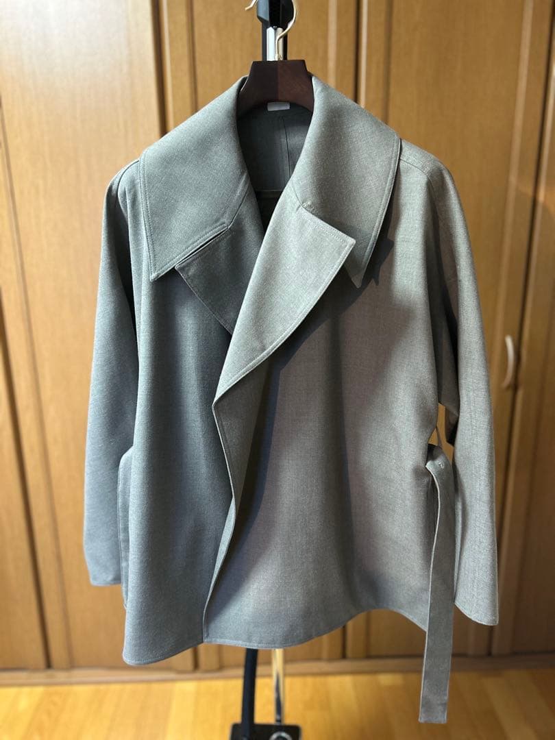 【レショップ別注】ウールラップコート