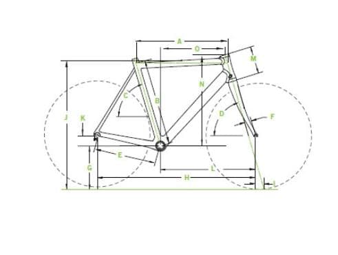 キャノデール　CAAD8　フレームセット　中古