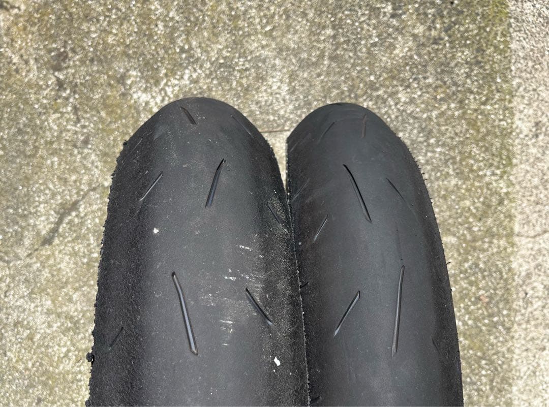 ダンロップ　KR410 110/17 140/17 サーキット専用　前後セット