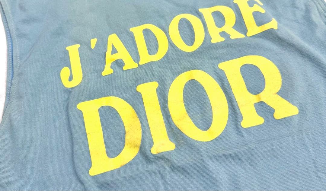 2002 ガリアーノ期 ディオール タンクトップ J'ADORE