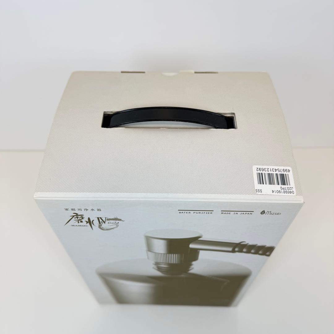 【未使用】水生活製作所 磨水Ⅳ 家庭用浄水器 GOLD カウンター据置きタイプ