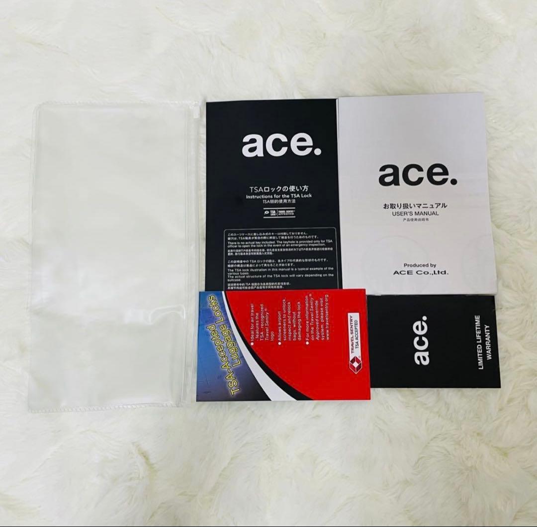 エース 0624503 キャリーケース 4輪 未使用 ネイビー スーツケース