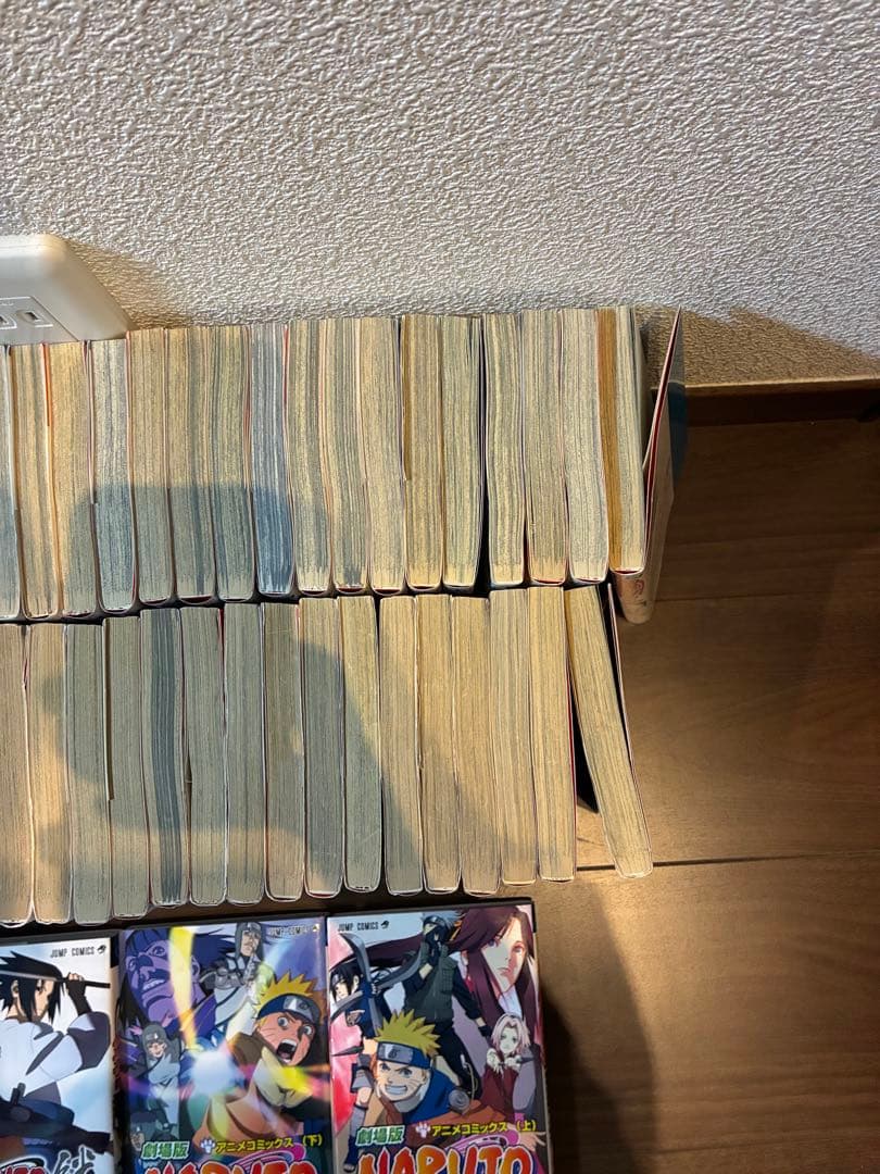 ナルト全巻セット　劇場版アニメ、外伝付き