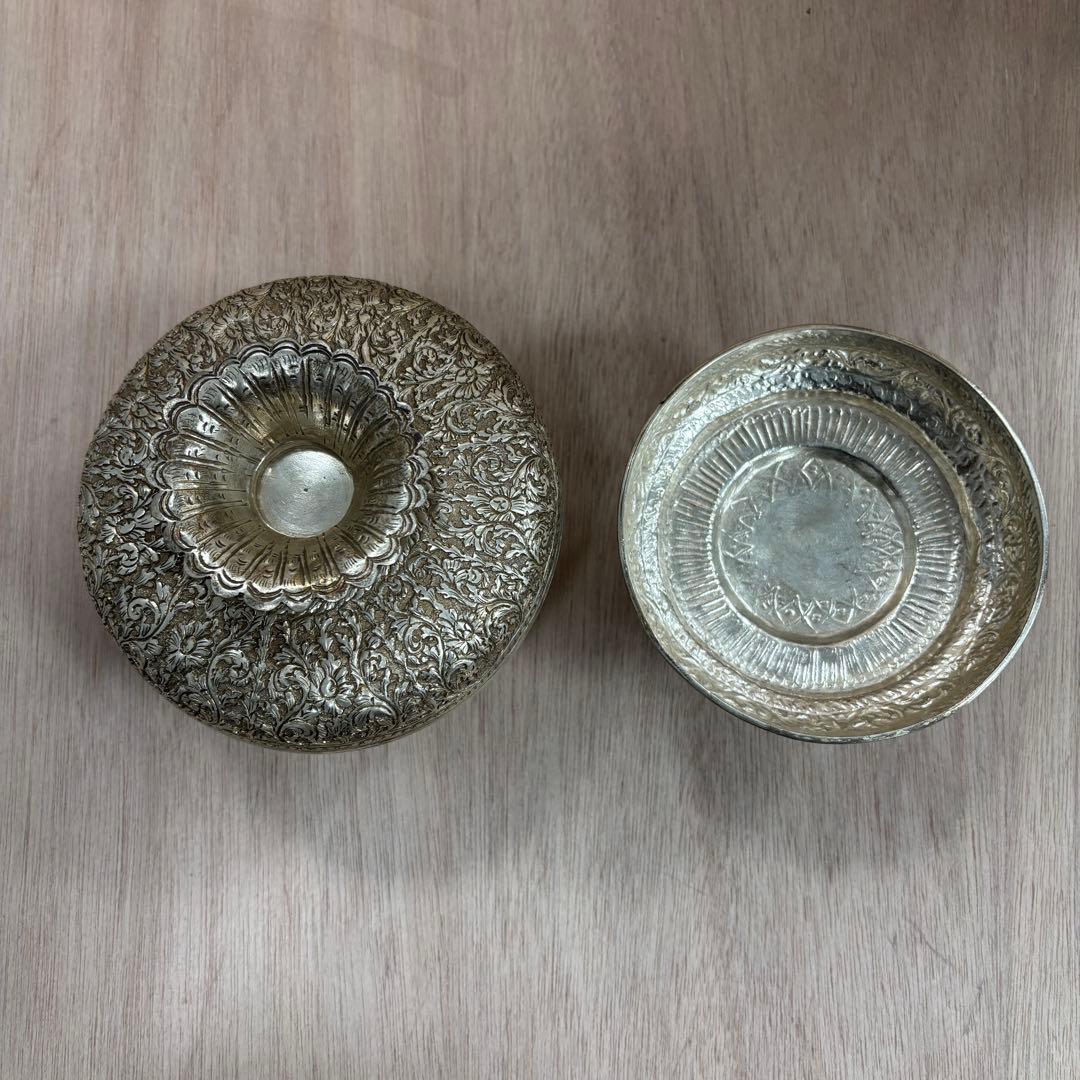 フランスアンティーク　銀のゴブレット