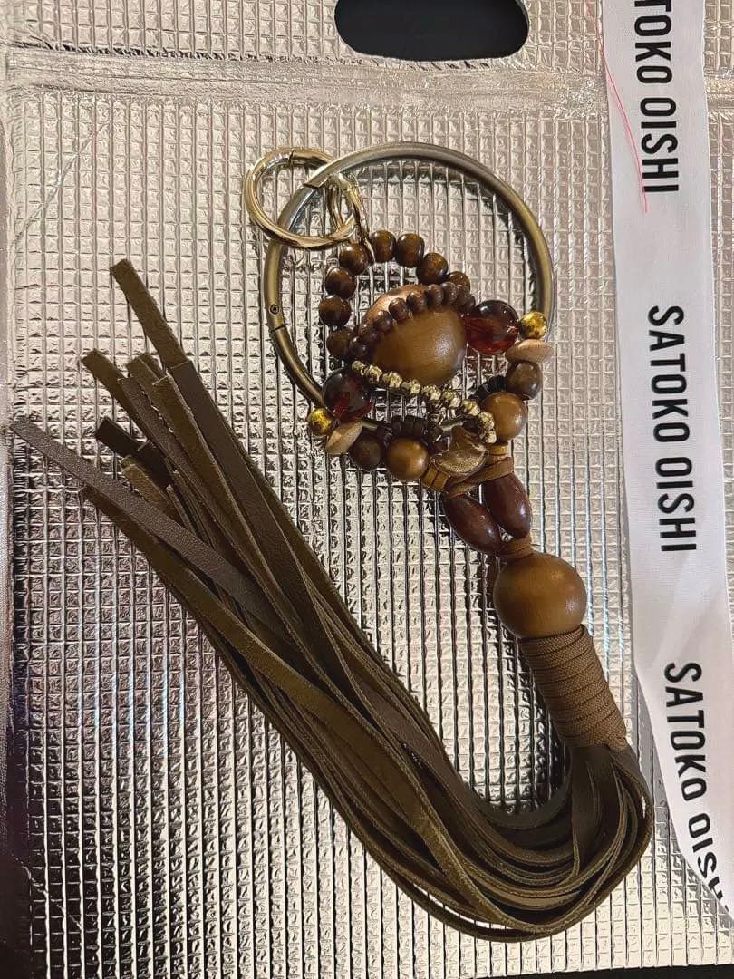 小物 Satoko Oishi amulet keyholder