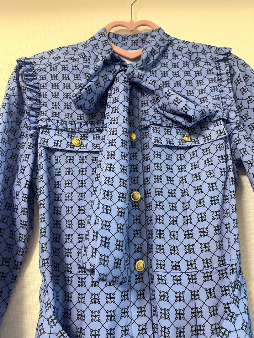 【試着のみ】キカチェックプリントドレス /GRACE CONTINENTAL