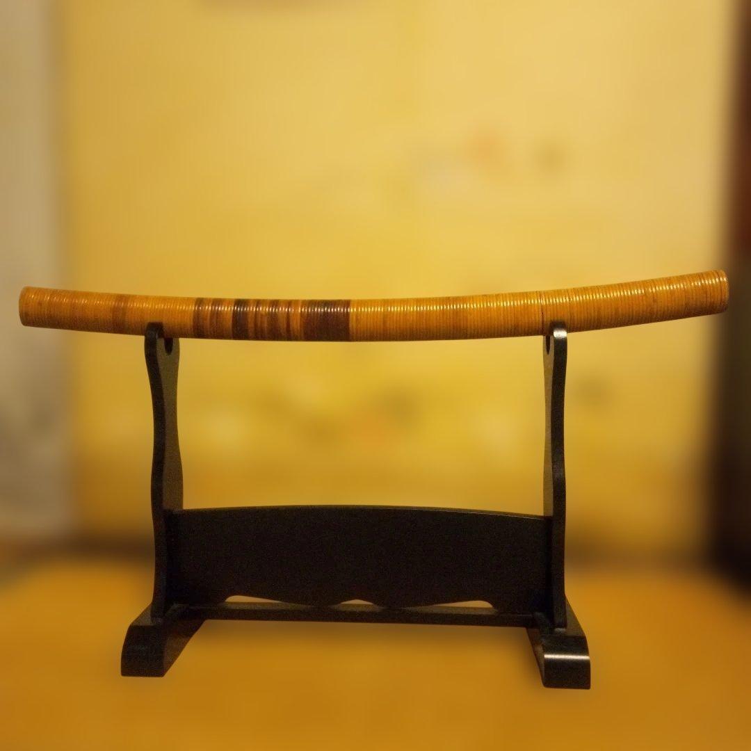 模造刀　丸茶竹鞘　仕込み刀