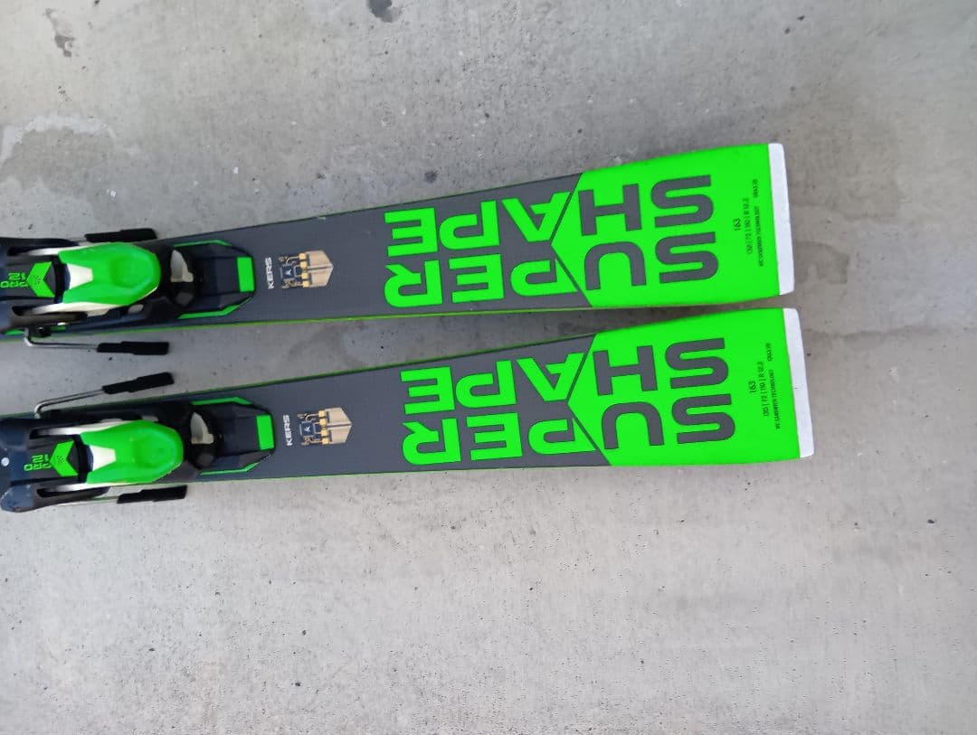 HEAD SUPER SHAPE スキー板 163cm