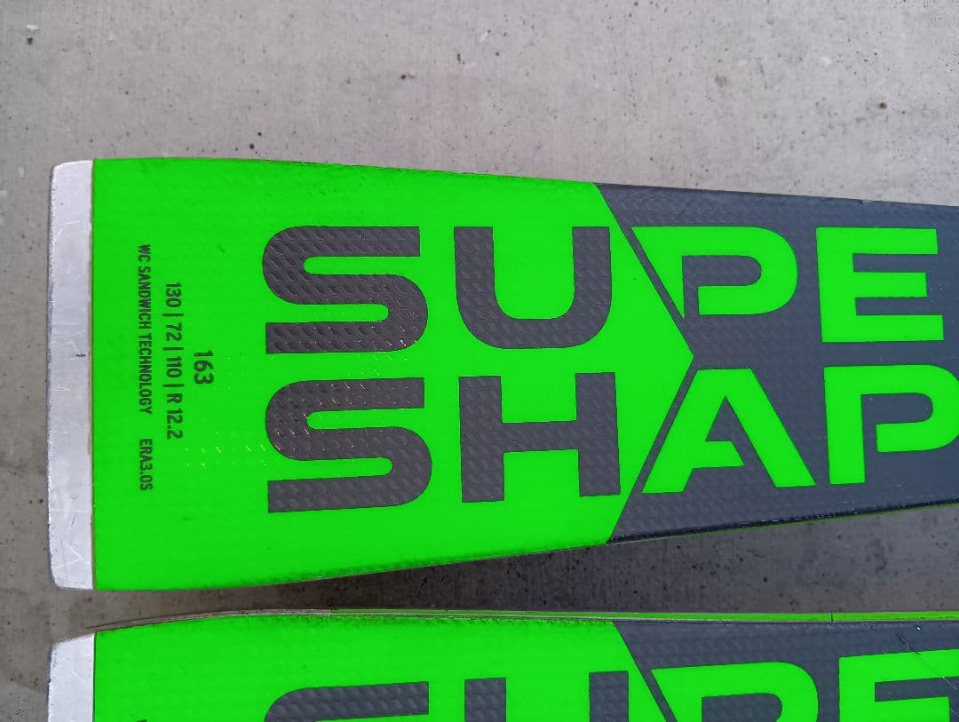 HEAD SUPER SHAPE スキー板 163cm