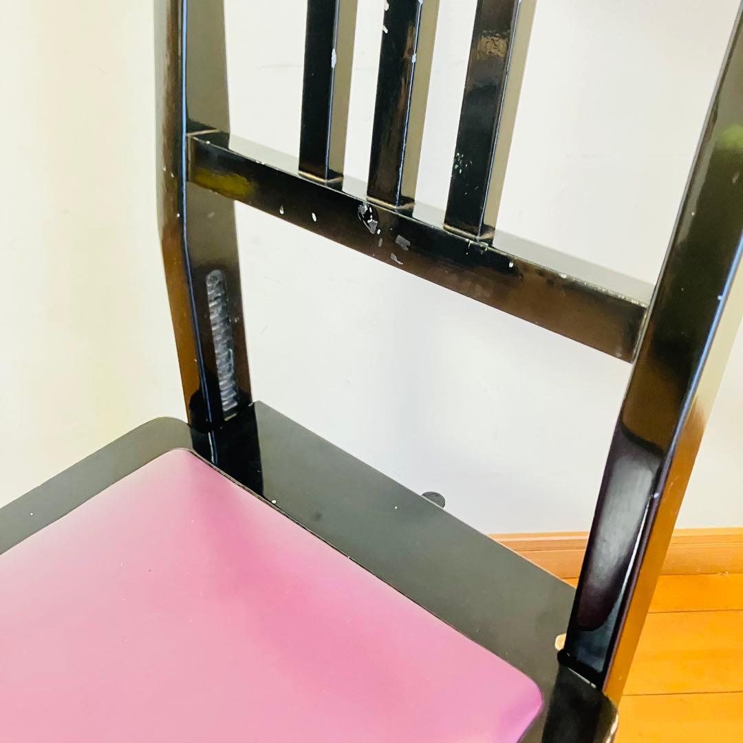 【動作良好・匿名配送】トムソン椅子 半艶塗装 アップライトピアノ