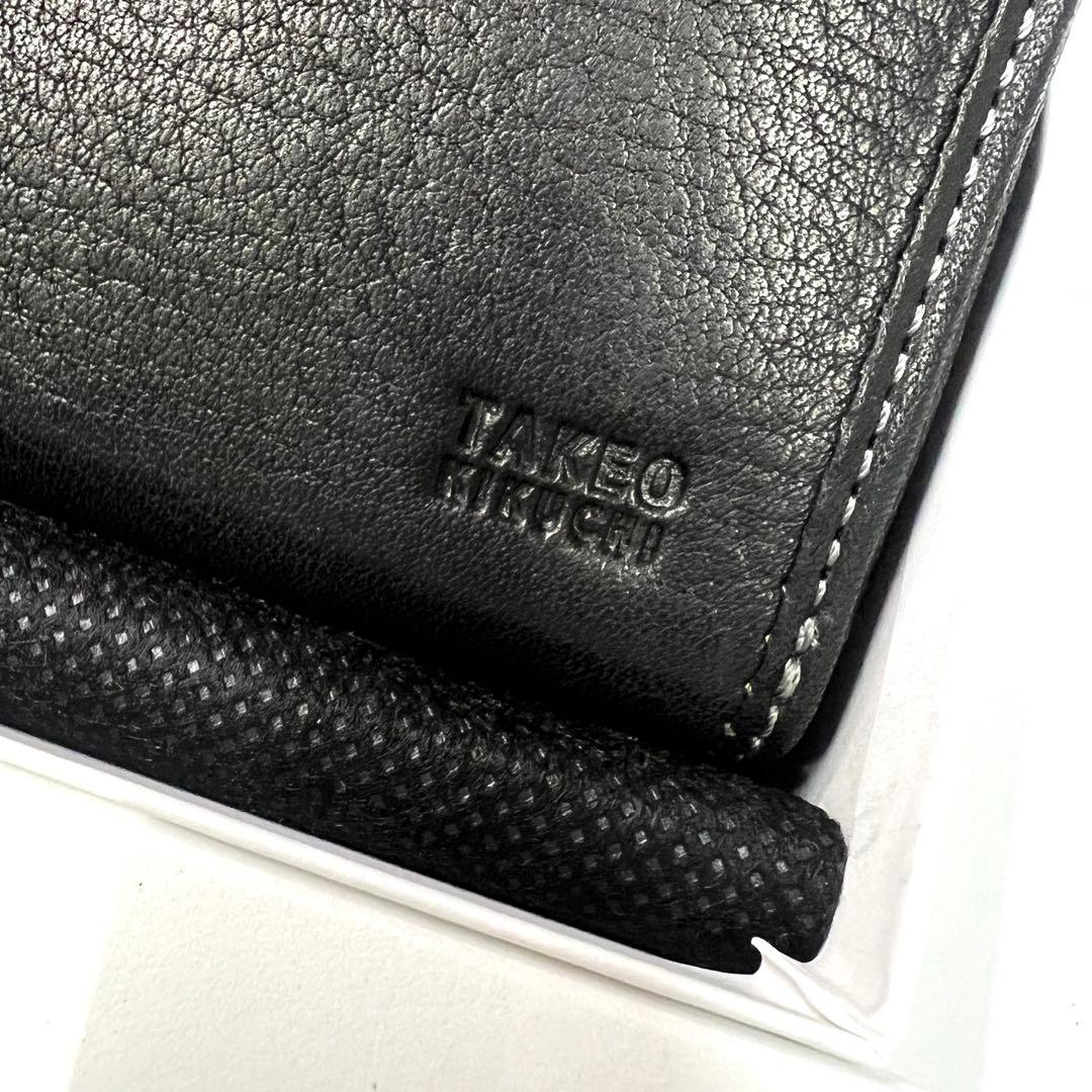 TAKEO KIKUCHI タケオキクチ ブラック 黒 長財布 A
