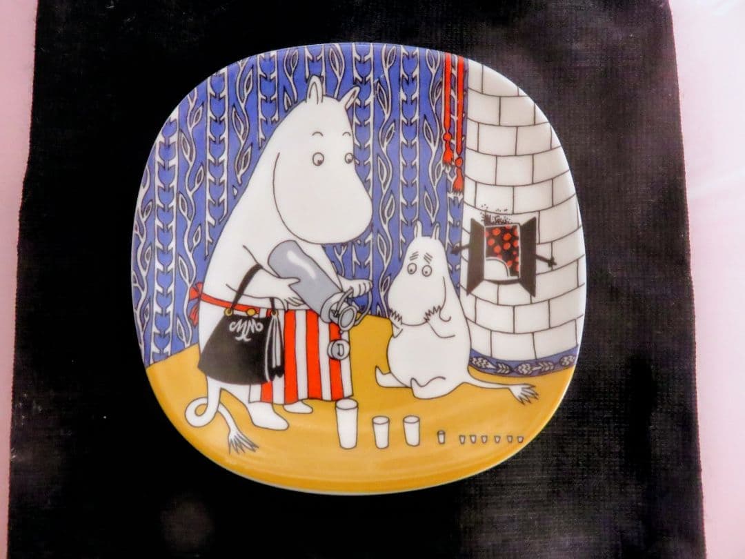 ARABIA アラビア ムーミン　キャラクター 陶器皿 1999年頃の物