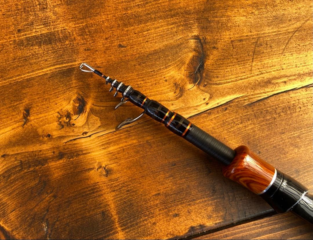 テレスコロッド　ベイト　スピニング　2本セット　5ft3inch トラウトロッド