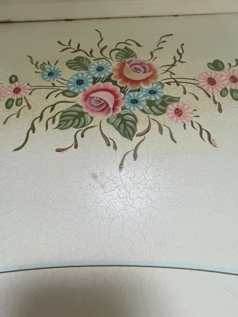 ロココ調お姫様風 猫脚三面鏡ドレッサー