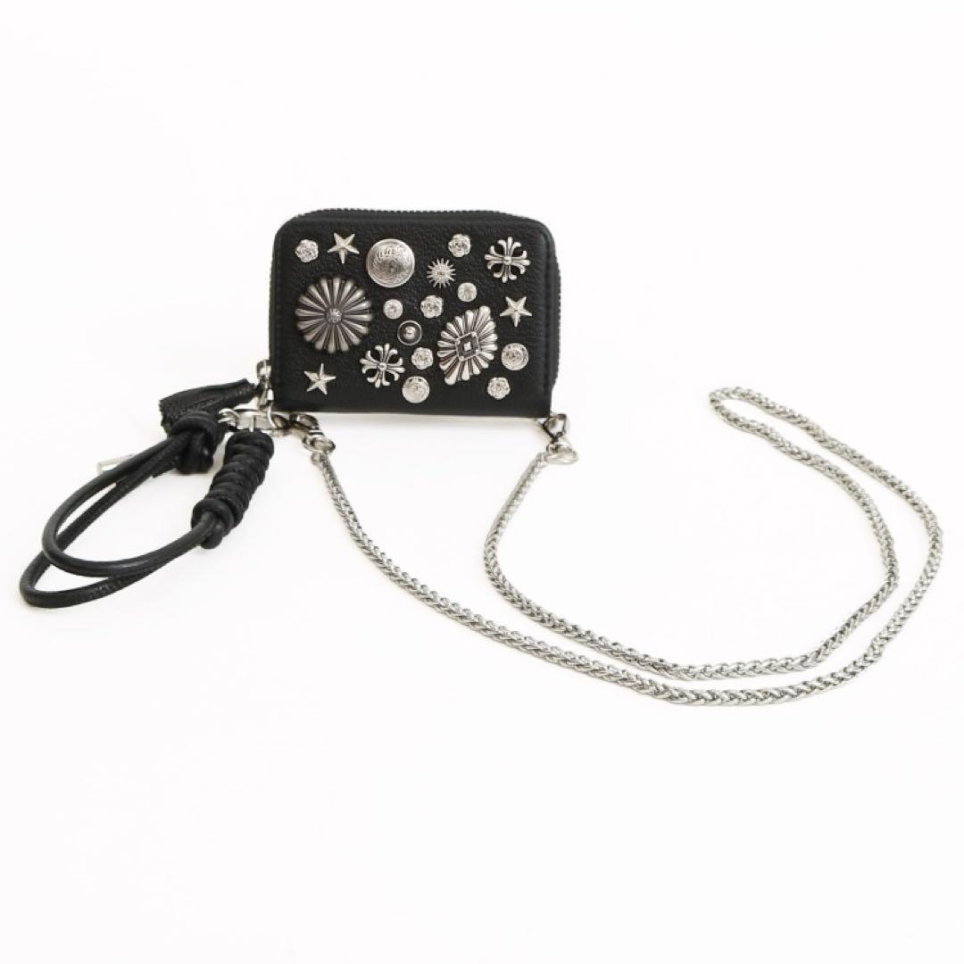 ペルケ perche / マルチスタッズジャバラチャームウォレットショルダー