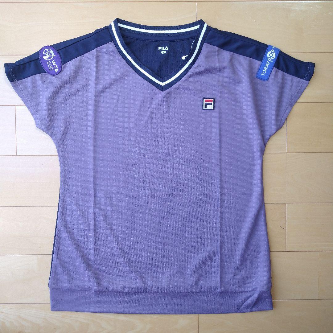 FILA テニスウェア パープル セット