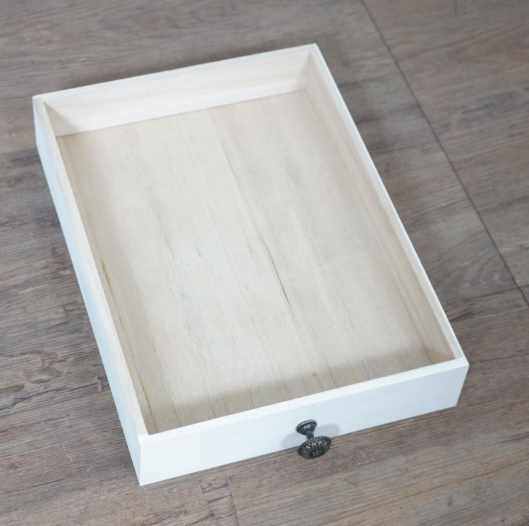 桐製　 隙間ラック　箪笥　整理タンス　書類チェスト　8段　収納　完成品