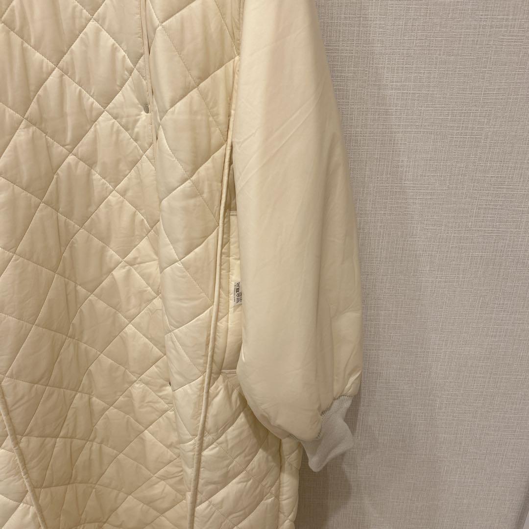 美品✨ADAM ET ROPE アダムエロペ スタンドネックキルティングコート