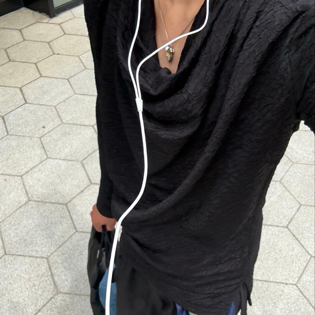 トップス 00s archive buffalo bobs Drape neck Top