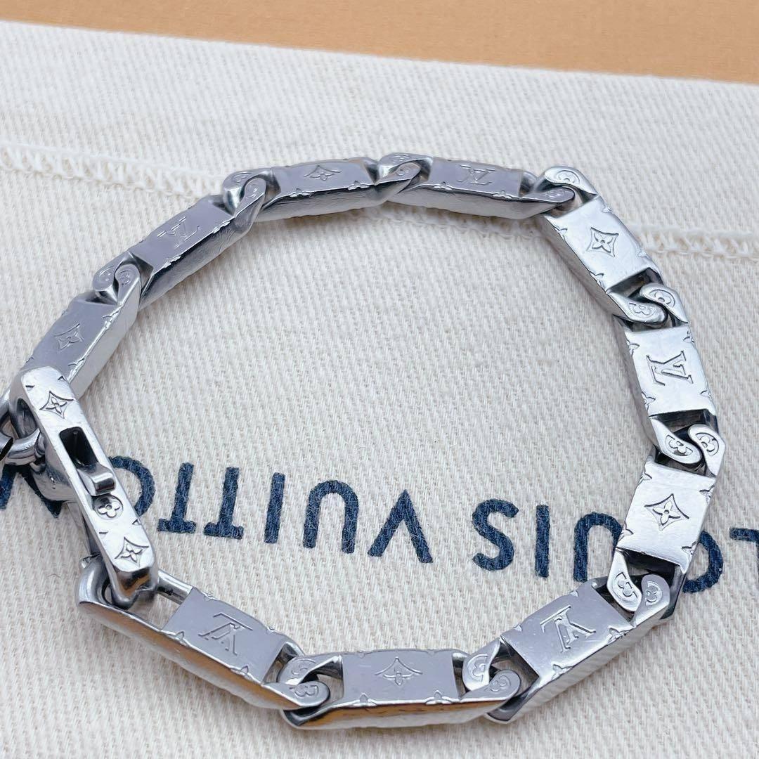 LOUIS VUITTON タイドアップ　ブレスレット　モノグラム　ブラスレ